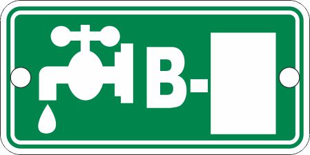 Информационные бирки и ярлыки для идентификации точек блокирования